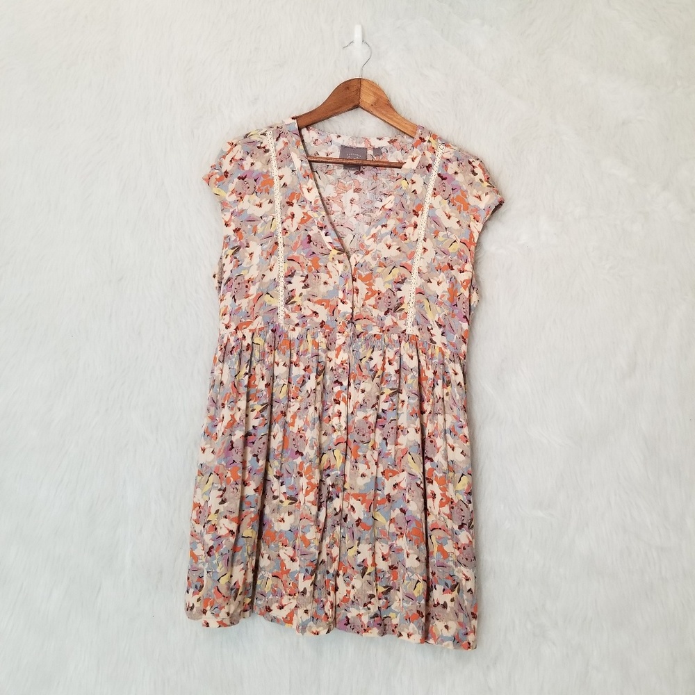 Vanessa Virginia (Anthropologie) Floral Dress